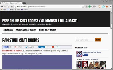 Pakistani Chat Rooms Without Registration