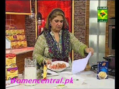 Bihari Chicken Boti With Shan Bihari Chicken Masala & Badam Kheer Recipe - Shireen Anwer Shan Kay Sath - 07 August 2013
