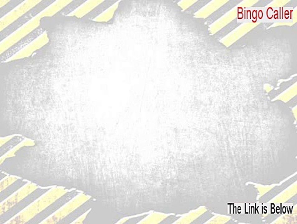 Bingo Caller Keygen [bingo caller pro]