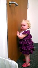 2-year-old girl devastated and so jealous about her newborn sister