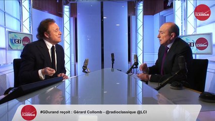 Gérard Collomb, invité de Guillaume Durand avec LCI