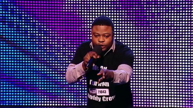 MC Boy gets everybody clubbing and rocks the stage Week 2 Auditions Britains Got Talent 2013