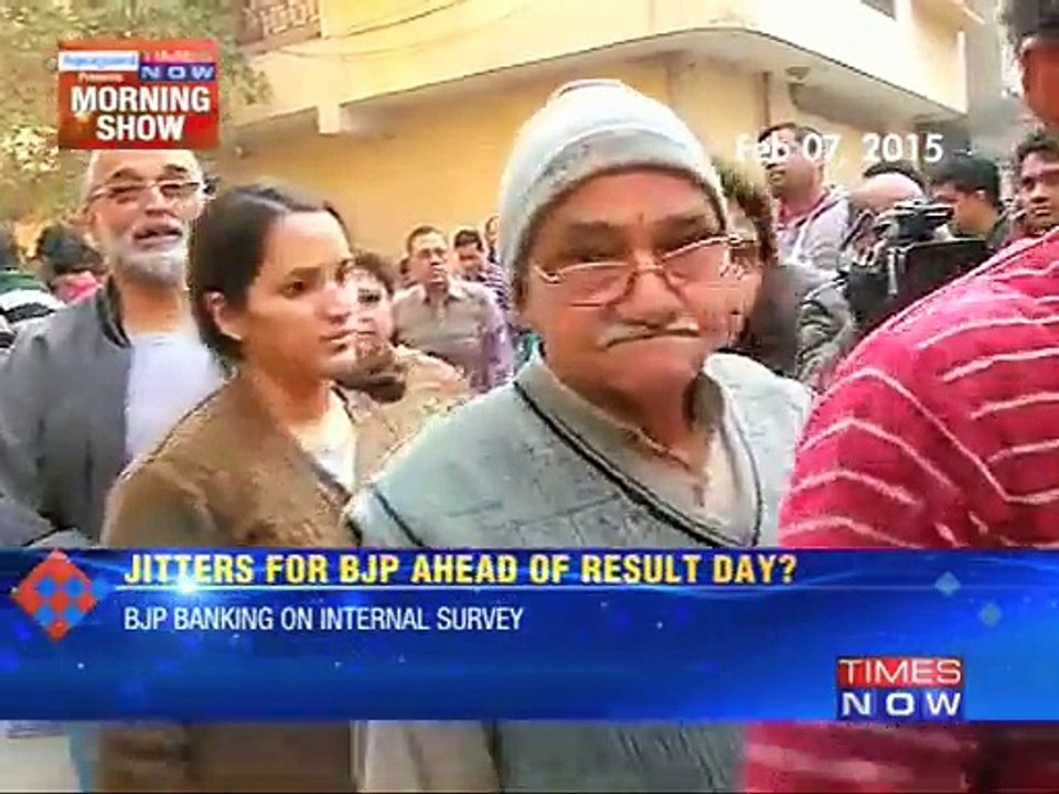 BJP survey vs exit polls