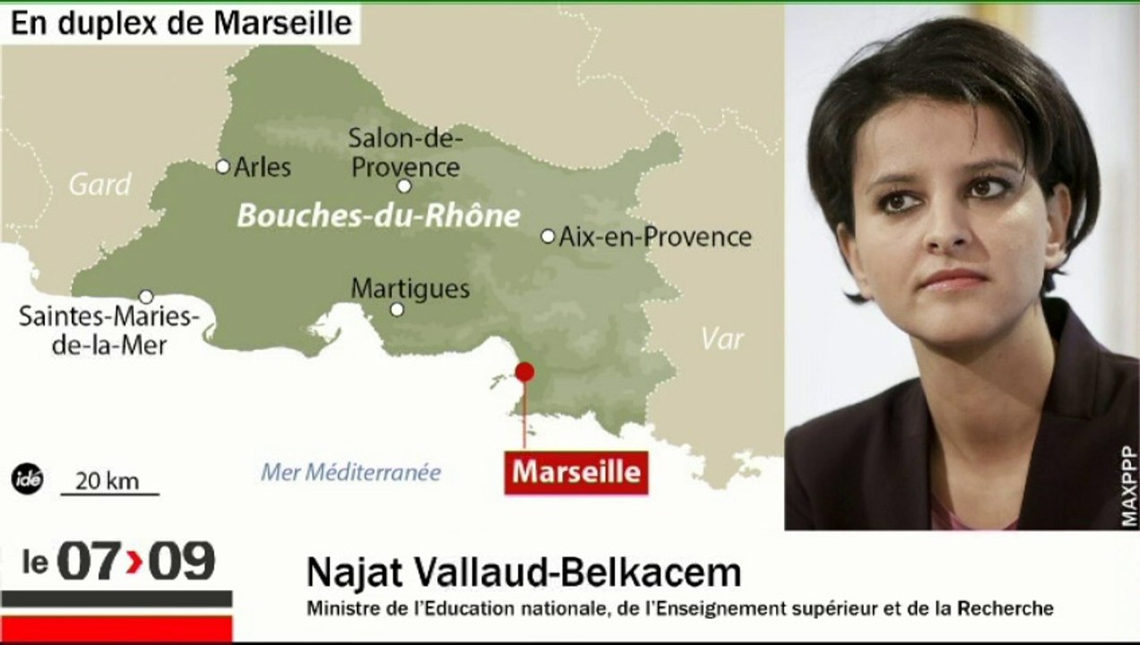 Najat Vallaud-Belkacem : "On n'a pas fait la réforme de l'éducation prioritaire au doigt mouillé"