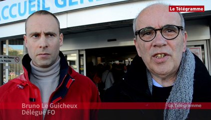 Vannes. CHBA : 7e jour de grève