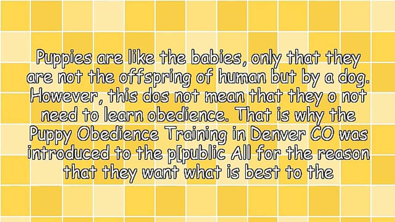 Preparing Your Pup For A Puppy Obedience Training