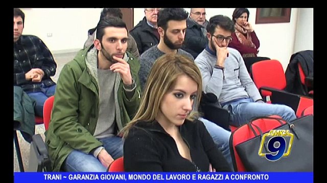 TRANI | Garanzia Giovani, mondo del lavoro e ragazzi a confronto
