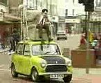 Mr. Bean - Driving On Roof of Car very funny