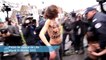 Procès du «Carlton» : des Femen perturbent l'arrivée de DSK