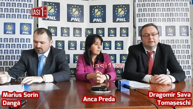 PRIMA CONFERINTA DE PRESA COMUNA DUPA FUZIUNEA PNL - PDL IASI