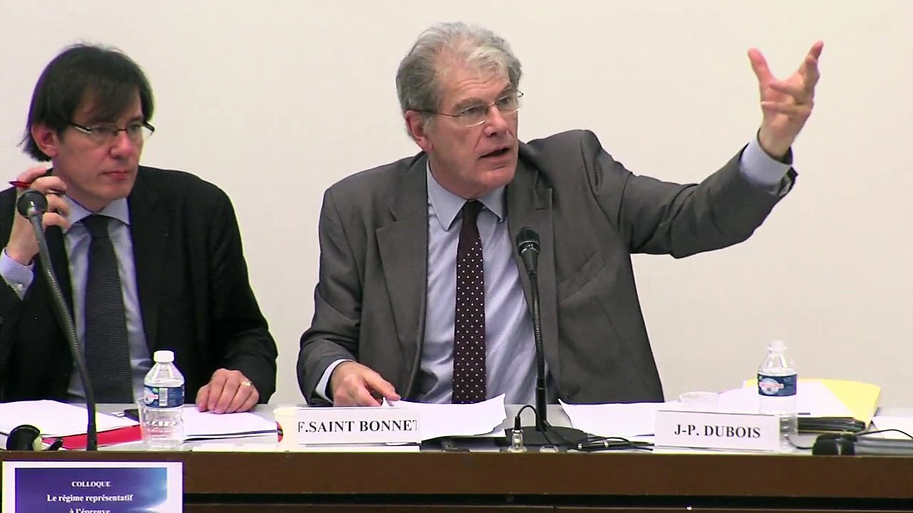 IMH_colloque RRJC_07_"L’émergence d’une nouvelle citoyenneté constitutionnelle dans le procès constitutionnel ?", Jean- Pierre Dubois, Professeur de droit public à l’Université Paris Sud