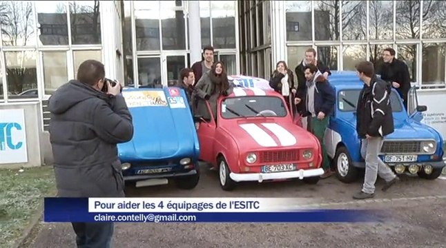 4 équipages de l'ESITC de Metz participent au 4L Trophy