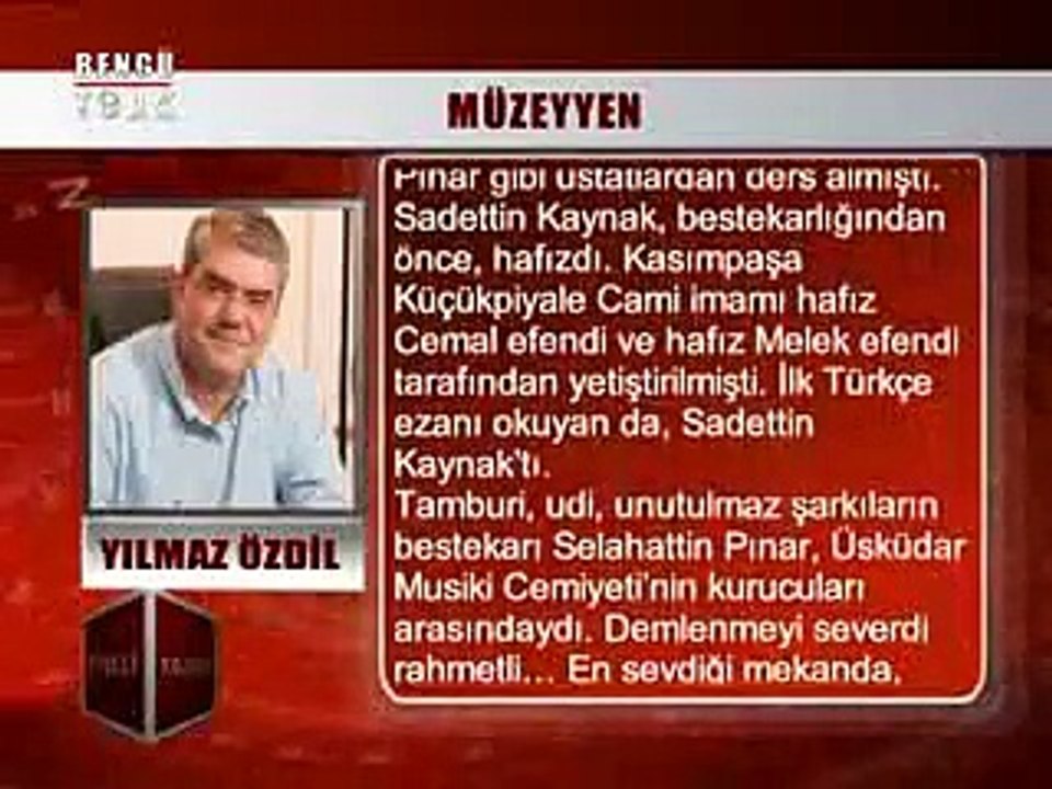 KÖŞELİ YAZILAR - YILMAZ ÖZDİL 10.02.2015