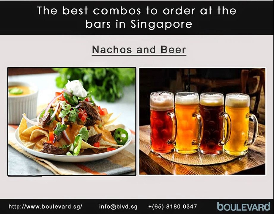 The best combos to order at the bars in Singapore