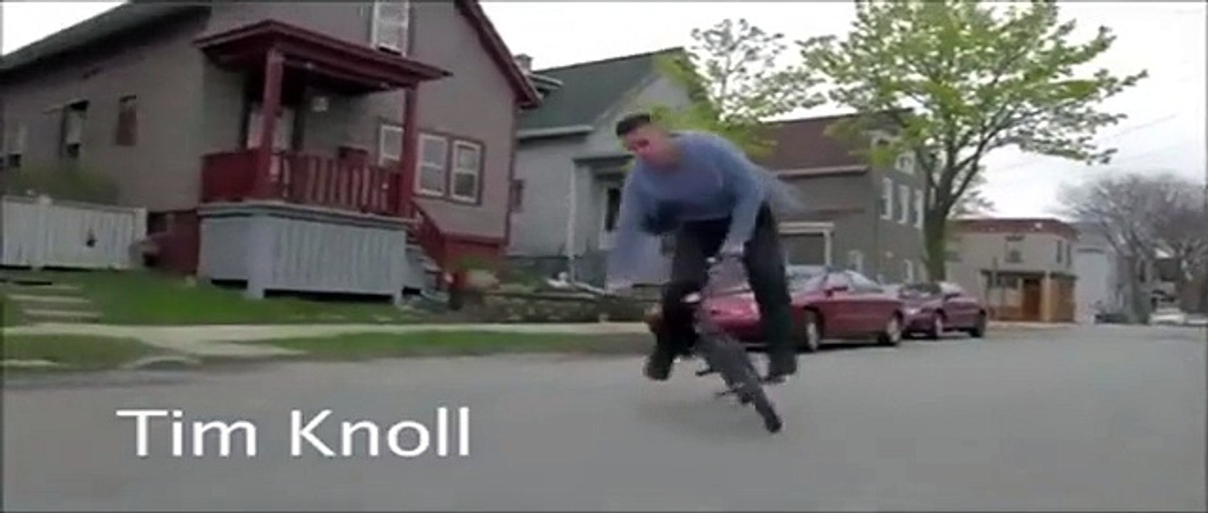 Explosive bike tricks by Tim Knoll!