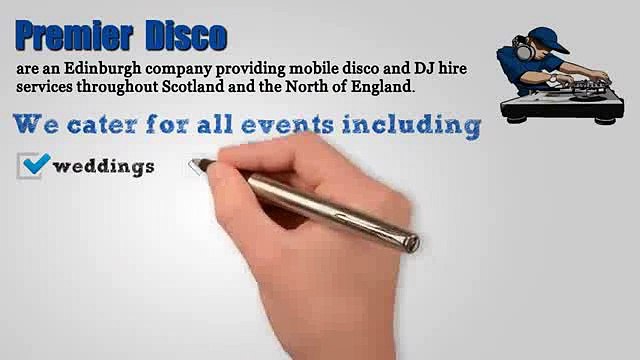 Mobile Disco Hire Scotland DJ Hire service Edinburgh Scotland