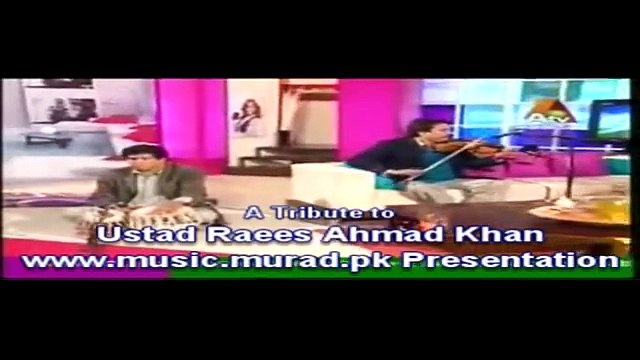 Violin Instrumental Ustad Raees Ahmad Khan Duniya kisi ke piyar mein jannat se kam mehdi hassan