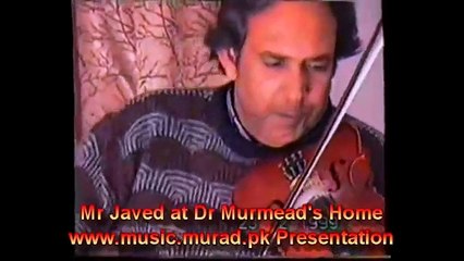 Violin Tune by Mr Javed at Dr Murad's Home- Woh Bhooli Dastan Lo Phir Yad Sanjog (1961)