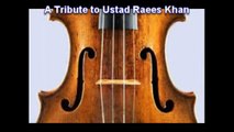 Violin tune Ustad Raees Ahmad Khan Kabhi to tum ko yad ayengi Pakistani instrumental music