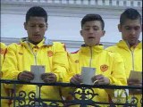 Aucas recibió homenaje en Carondelet