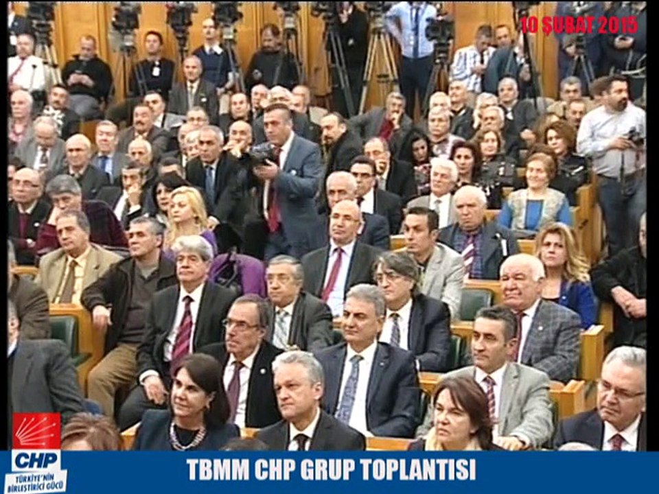 TBMM CHP GRUP TOPLANTISI 10/02/2015