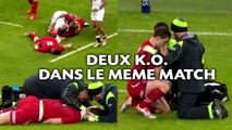 Un rugbyman victime de deux K.O. lors du tournoi des six nations