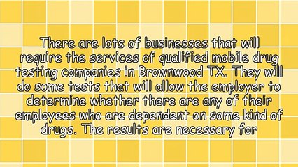 Tips In Finding The Qualified Mobile Drug Testing Companies