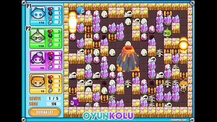 2 Kisilik Bomberman 4 Oyununun Oynanış Videosu