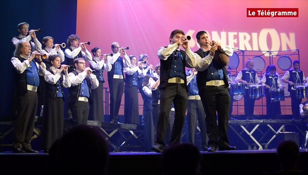 Championnat de France. Bagadou 1ere catégorie : la prestation du Bagad Karaez
