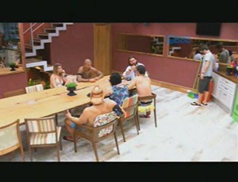 Fernando, Marco, Mariza, Adrilles conversam na cozinha - 10.02.20215