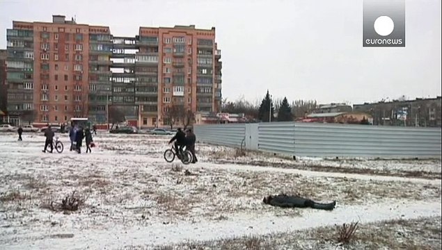 Ucraina: drammatiche immagini dei bombardamenti dalle case degli abitanti