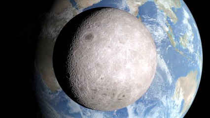 La NASA muestra el lado oscuro de la luna