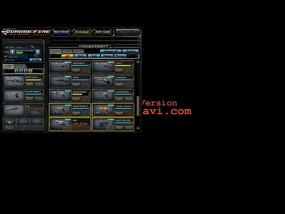 Buy Sell Accounts - My CrossFire Account