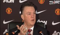 Louis Van Gaal brings dossier & goes on crazy rant defending his Manchester United tactics