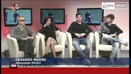 Icaro Sport. Gerardo Masini ospite a "Calcio.Basket"