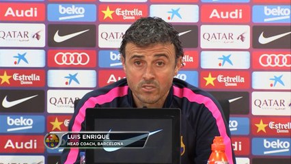 Luis Enrique: "Siamo abituati ai test antidoping"