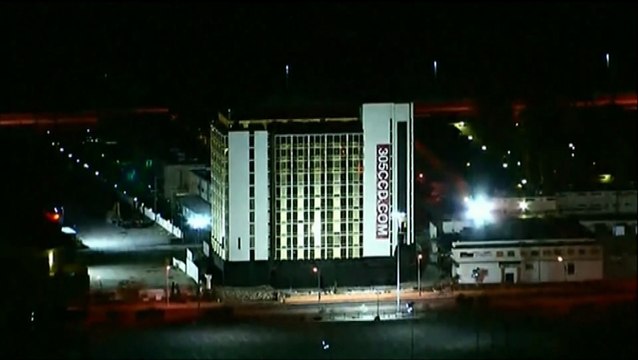 Las Vegas : un hôtel-casino réduit en poussière