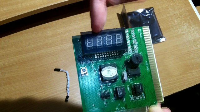 Unboxing PC Analyser 4 Digit POST Tester