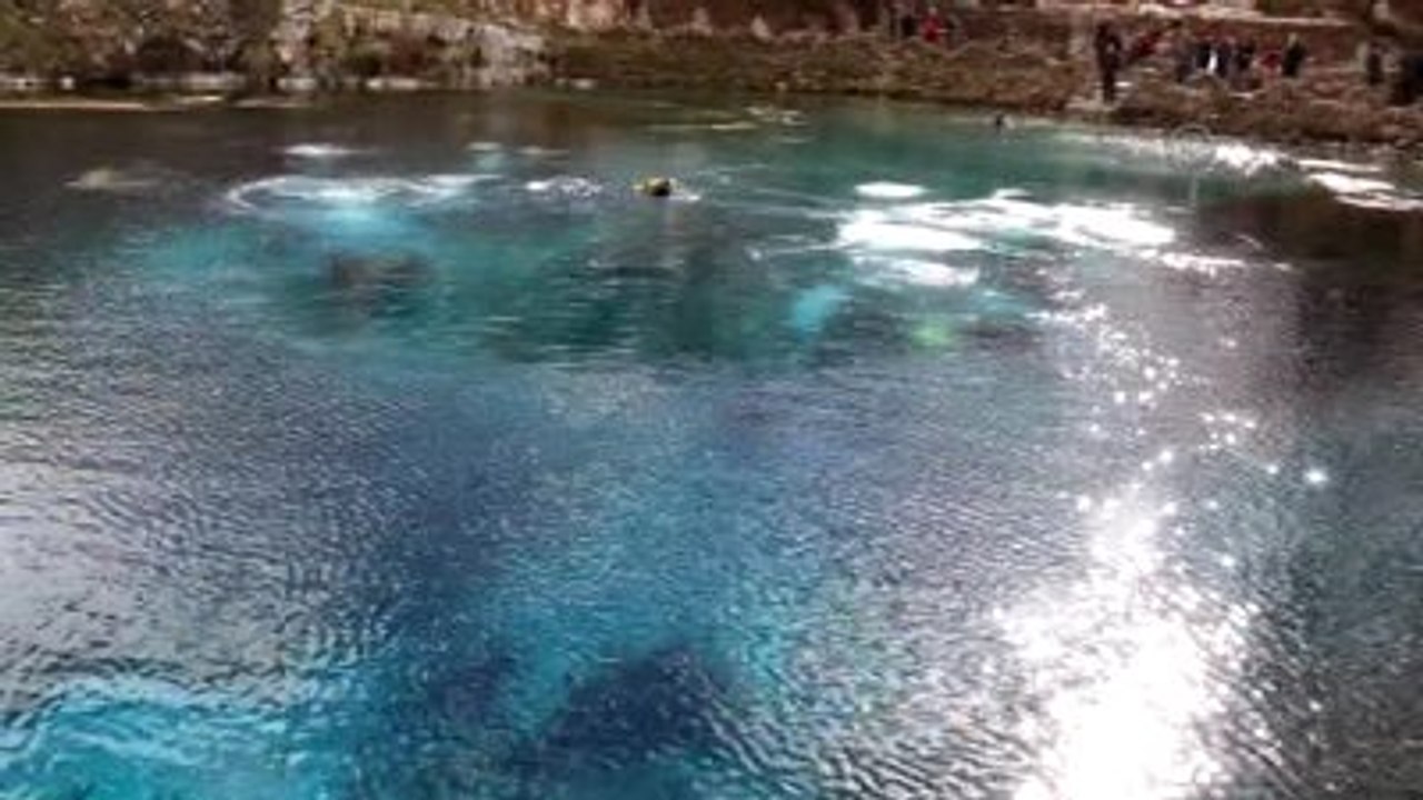 Balık Adamlar "Doğal Akvaryumu" Görüntüledi