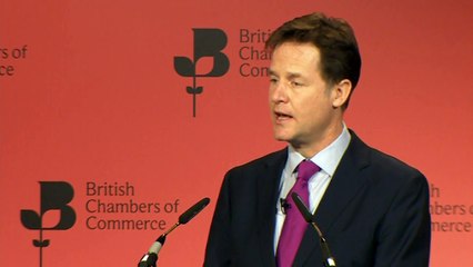 Descargar video: Nick Clegg: No to Tories and Labour economic policies