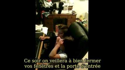 Un papa fait peur à ses enfants déguisé en Bigfoot