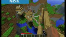 Minecraft timelapse   Wooden city   the full version(speeded up)