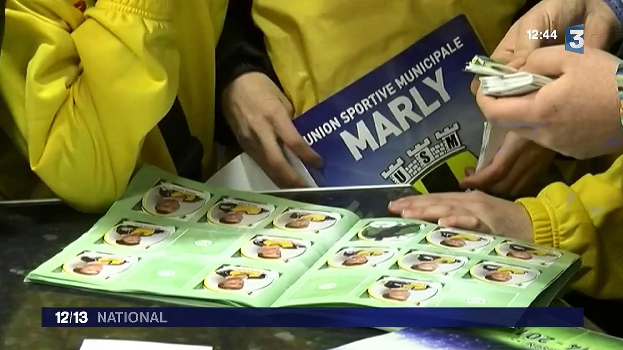 Le club amateur de football de Marly a son propre album de vignettes