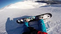 Farkında Olmadan Çığ Başlangıcına Neden Olan Snowboardcu - Video - Alkışlarla Yaşıyorum