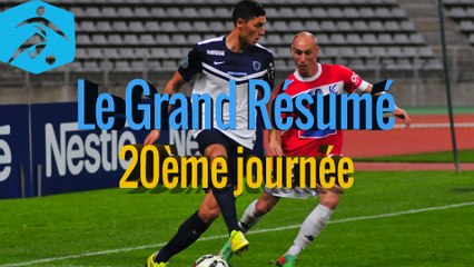 Championnat National 2014-2015 - 20ème journée - Les buts