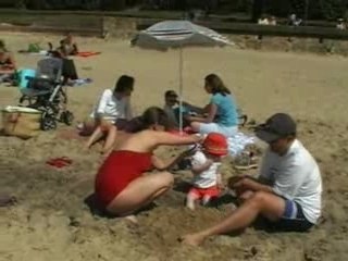 Plage d'arcachon avec les amis