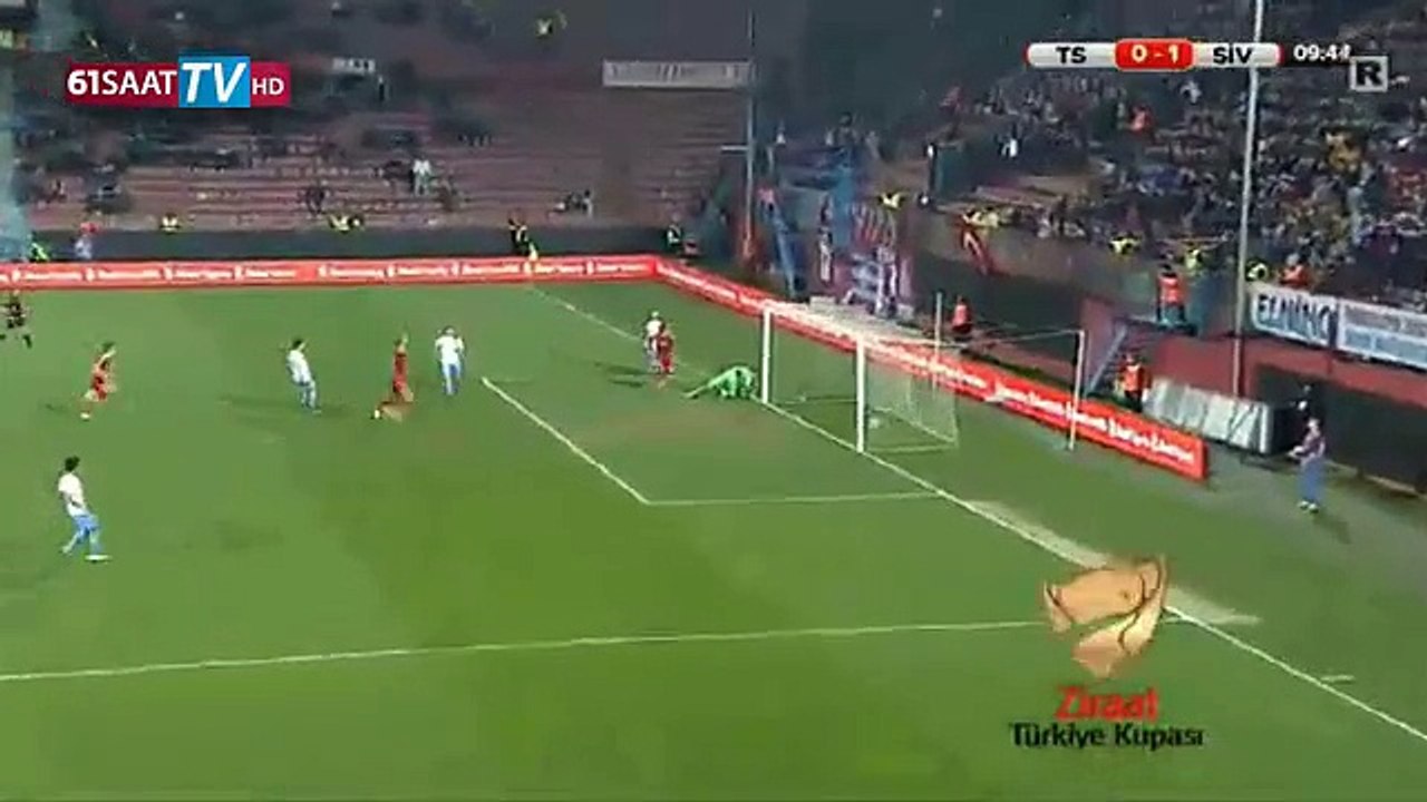 Trabzonspor 0 - 1 Sivasspor ( GOL- Utaka)