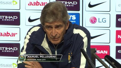 Man City - Pellegrini : "Nous ne sommes pas dépendants d’un joueur"