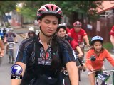 Ciclistas tomaron calles como parte de celebraciones por Día Mundial del Ambiente