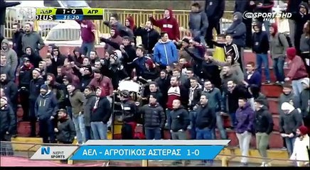 15η ΑΕΛ-Αγροτικός Αστέρας 1-0  2014-15 Nerit tv